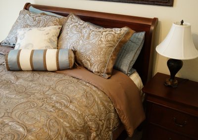 The Second Story Defiance luxurious king size bed